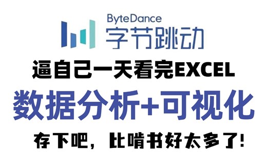 2024新版】Excel大佬教你搞定数据分析+可视化看板！excel函数，拥抱数据分析+数据可视化看板+数据联动！PPT可直接联动！超详细零基础教学！