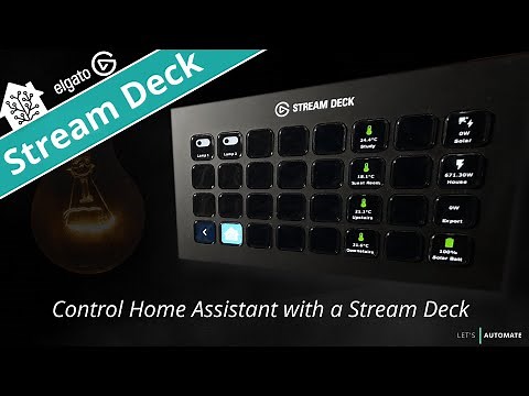 Home Assistant control with Stream Deck