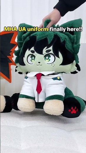 Mha UA Uniform finally here!#mha #bakugou #izukumidoriya #plushshop #bakudeku