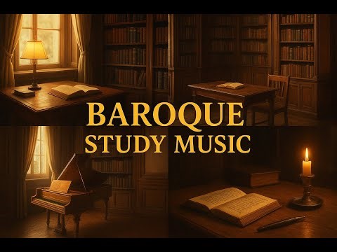 Baroque Study Music • Focus & Productivity • Calm Classical Instrumental