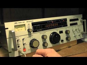 JRC NRD - 93 Receiver Good ears