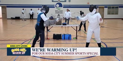 Let’s try fencing épée with the pros