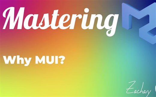 掌握 MUI- Mastering MUI (Material UI) Component Customization [2024] 2024-1