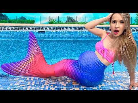 Putri Duyung Hamil berada di Jacuzzi Slime dan membutuhkan bantuan untuk melahirkan bayinya!
