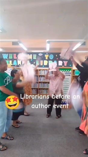 When you hype up the author for her book club meetup with your wonderful patrons. Thank you for joining Pinelands Library PageTurners today, Diana Ferrus, and sharing your history with us especially about Sarah Baartman and your part in restoring Sarah's dignity. We had fun. #ctlibrariesexpandyourworld #dianaferrus | Pinelands Library