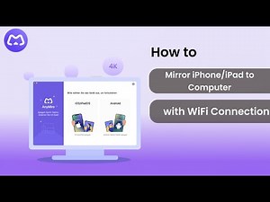 AnyMiro: How to Mirror iPhone/iPad to Computer via WiFi Connection?