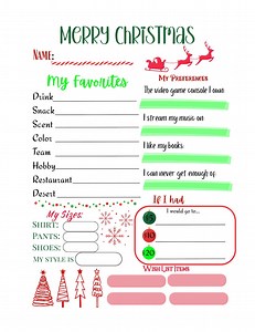 Teen Tween Christmas Wish List - Etsy Australia