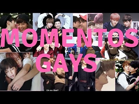 BTS momentos gays