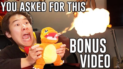 Charmander Comes to Life with a Real Flamethrower!