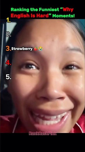 Ranking The Funniest "Why English Is Hard" Moments! 🤣 #EnglishFails #LearnEnglishFun #FunnyLanguage