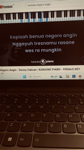 Negoro Angin lirik karaoke - Denny Caknan (full lirik)