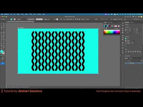 How to Create a Seamless Wavy Pattern in Adobe Illustrator | Step-by-Step Tutorial