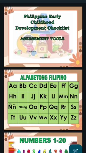 ECD Checklist Assessment tools❤️ Free po ang soft copy nito #LikeFollowShare #kinderimsbyteacheraileen #freefile | Kindergarten IM's by Teacher Aileen