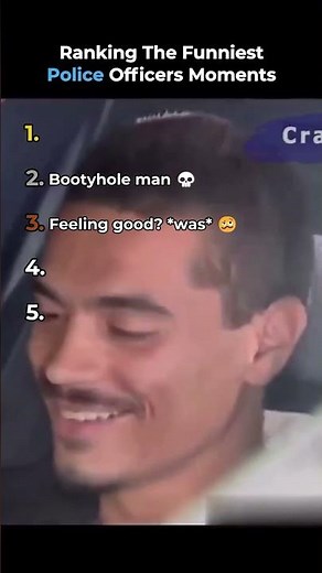 Ranking The Funniest Police Officers Moments