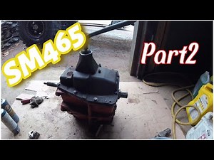 The Transmission Swap Begins.... Fun with an SM465