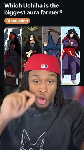 4.2K views · 4.9K reactions | Which Uchiha is the best aura farmer? #anime #naruto #animetiktok | Shizzlemac | Facebook