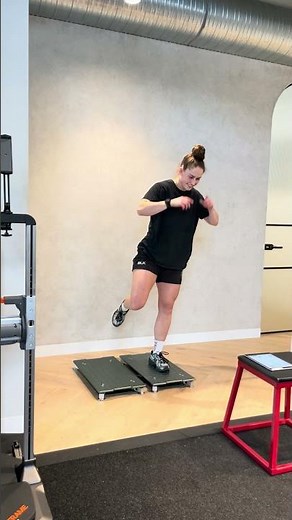 ACL Journey: DECKS Countermovement Jump Left Leg Baseline | Millie at BeFit Training Physiotherapy
