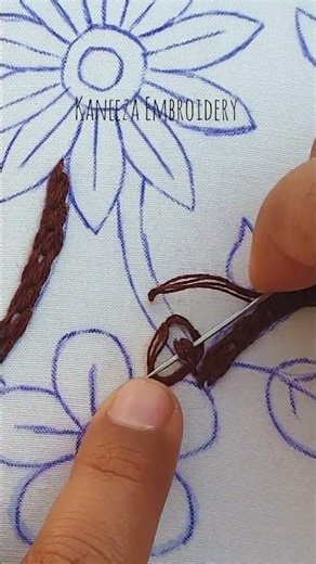 Hungarian chain braid #embroidery