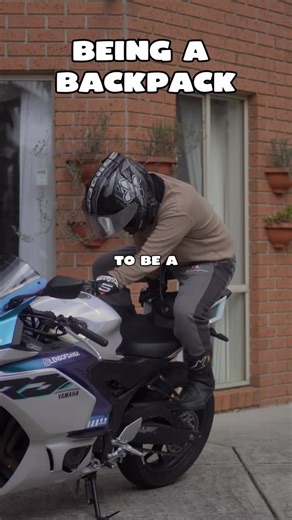 Michael on Instagram: "Things to know to be a backpack! #biker #bike #bikerboy #bikelife #yamaha #bikerlife #bikeride"