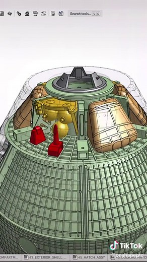 Exploring NASA's Orion Capsule with 3D Models on Onshape