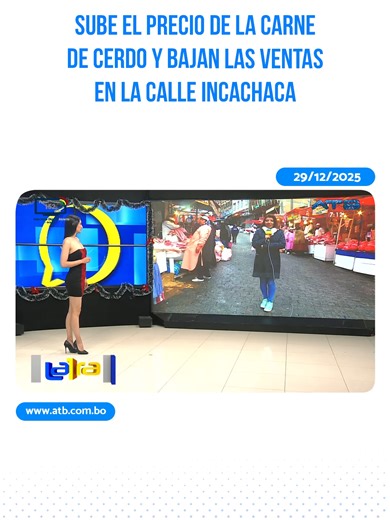 Incremento de Precios de Carne de Cerdo en La Paz