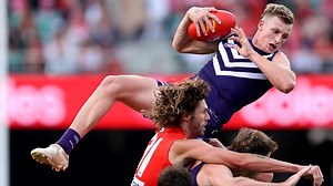 Josh Treacy takes screamer against Sydney