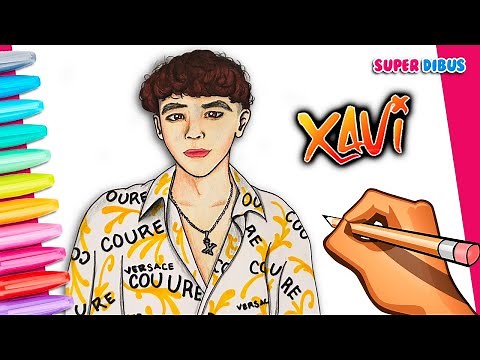COMO DIBUJAR A XAVI (Cantante) EL DE LOS CORRIDOS TUMBADOS | How To Draw The Singer Xavi