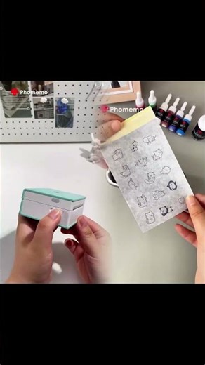 Print notes instantly! Every student needs this Phomemo M02 sticker printer
