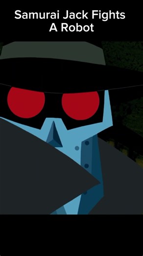 Samurai Jack Fights A Robot