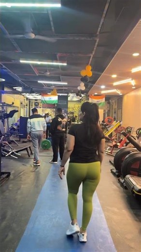 Stronger Every Day: Attractive Curvy Glutes Pump and Intense Workout Energy Check Now #Fitness #Gym