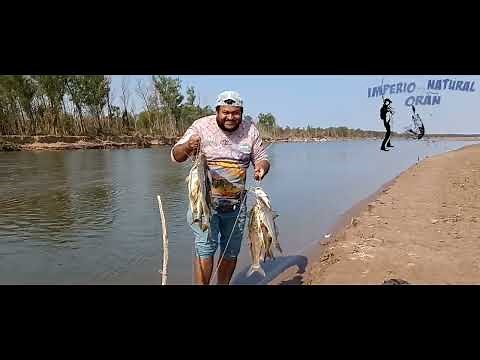 PESCA CON BOYA, EN EL RIO BERMEJO