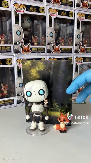 Compra Funko Pop del Robot Roz y Amigos