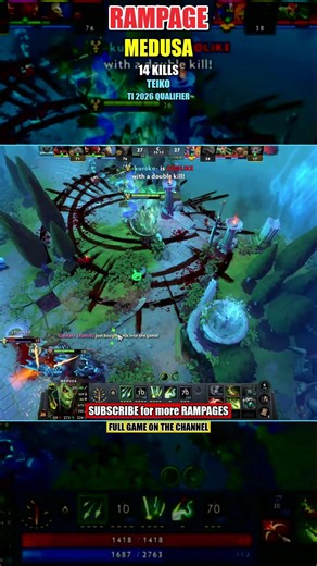 14-1 MEDUSA RAMPAGE - ONE-MAN ARMY 🐍 #shorts