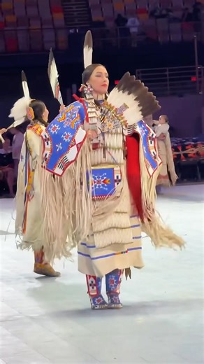 Ladies traditional - Gathering of Nations Pow Wow #indigenous #powwow #traditional #culture #shorts