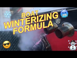 HOW to WINTERIZE your BOAT / MERC 5.7/350ci V8 ENGINES - Winterize your Boat yourself & Save Money!