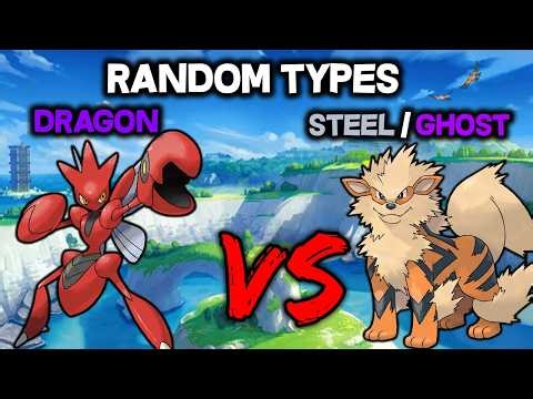 We Randomized all the Pokemon Types...Then we FIGHT!
