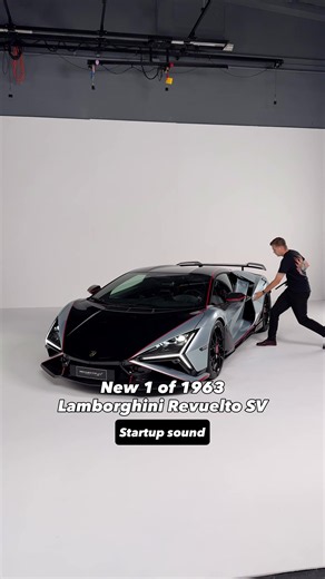 The insane V12 sound 🫨 The Lamborghini Revuelto SV is very special. It brings the legendary Super Veloce name back to Lamborghini’s V12 flagship, 55 years after the Miura SV. 🔹 6.5L naturally aspirated V12 🔹 1,065 CV 🔹 9,500 rpm 🔹 Only 1,963 units Compared with the standard Revuelto, the SV produces 80% more downforce and gets GT3-inspired adjustable suspension, new carbon-ceramic brakes and a dedicated Pilota driving mode. It reaches 100 km/h in 2.4 seconds and exceeds 345 km/h, while its 