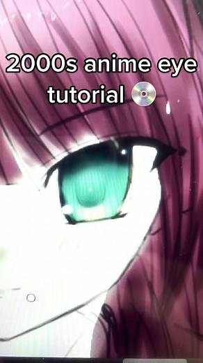 How to Shade 2000s Anime Eyes Step by Step