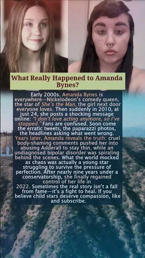 What Really Happened to Amanda Bynes? From Child Star to Healing Journey subscribe please 5k