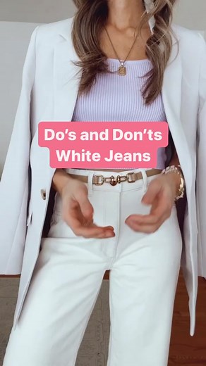 How to Style White Jeans Year-Round
