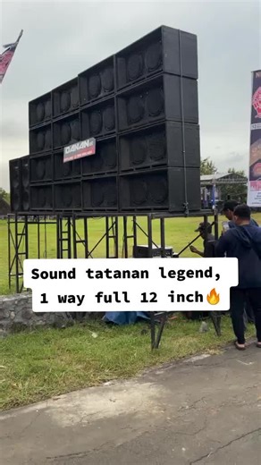 Sound tatanan legend, main 1 way full 12 inch. #soundlegend #soundhajatan #soundsystem #soundklasik #soundjamandulu #sound1way #sound