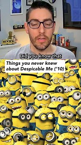 Things you never knew about Despicable Me (2010) Sources: Cartoon Brew; Financial Times; Deseret News; LA Times; Deadline; Variety; Movie Insider; Vanity Fair; Syfy; Vox; The Morning Call; ComingSoon; THR; Collider #despicableme #gru #minions #illumination #animation #movies #movietok #filmtok | Pop Culture