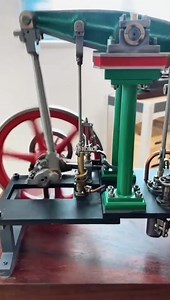 Mini Steam Engine Running