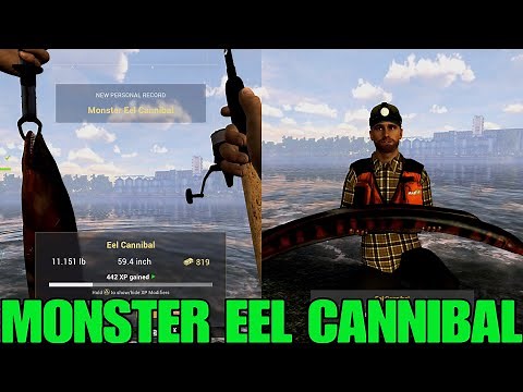 How To Catch The Eel Cannibal Monster Fish Step By Step In Fishing Planet