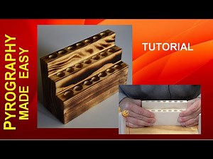 Wood Burning - Build a Pyrography Pen Tip Holder - pyrography tutorial