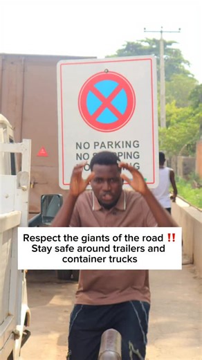 Respect the giants of the road! 🚛💨 Stay safe around trailers and container trucks: - Stay out of blind spots - Give them space - No tailgating - Overtake with patience - Watch out on turns, hills, and bridges Your safety is worth more than being in a hurry! #RoadSafety #DriveSmart #TrailerTrucks | 360 Auto Secure