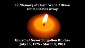 Yesterday, we lost a brother, father, son and brother in arms, but not to PTSD but at a very young age to what thus far appears to be of just natural causes. Rest easy brother. You may be gone but you will never be forgotten. ~Nevada Medic | PTSD Project