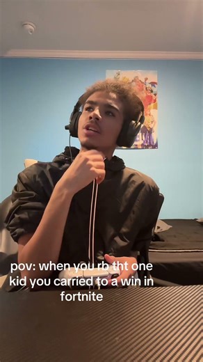 Remember Carrying A Kid To His First Fortnite Win 😭🏆 #viral #funny #relatable