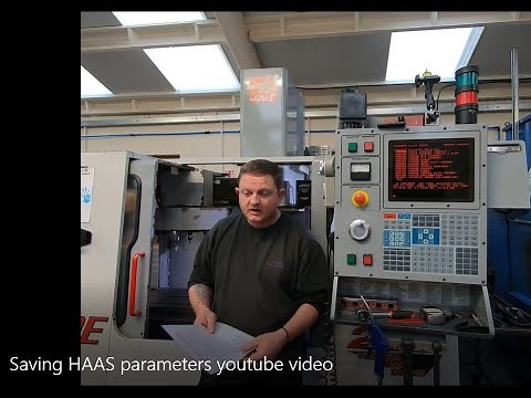 How to Save your parameters, settings, programs & macros on a classic Haas cnc control
