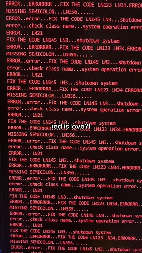 Red is Love: Understanding Programming Debugging